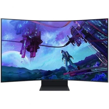 Samsung Odyssey Ark G97NC Monitor Gaming Curvo 55" 4K 165Hz 1ms VA Mini LED HDR10+ Smart TV Regulable Negro Samsung Odyssey Ark G97NC Monitor Gaming Curvo 55" 4K 165Hz 1ms VA Mini LED HDR10+ Smart TV Regulable Negro